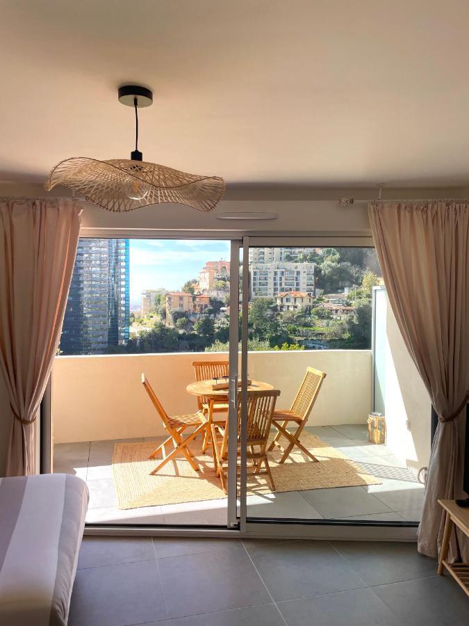 Luxueux Studio Neuf - Frontiere Monaco - Piscine - Parking Prive Apartamento Exterior foto